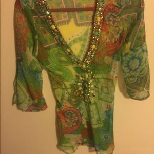 2 tunic bikini covers similar to chynna dolls